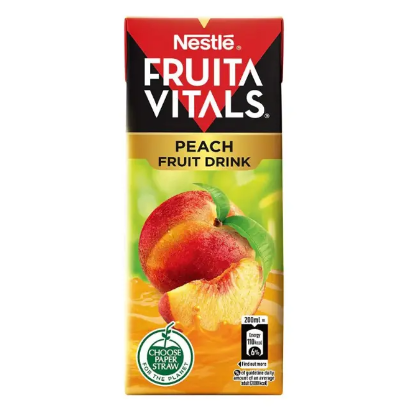 Nestle Fruita Vitals Peach Nectar 200ml