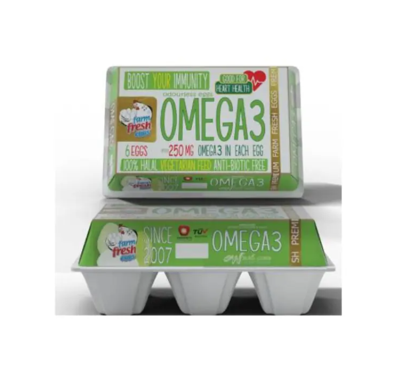 Farm Fresh Omega-3 Eggs 6 Pieces