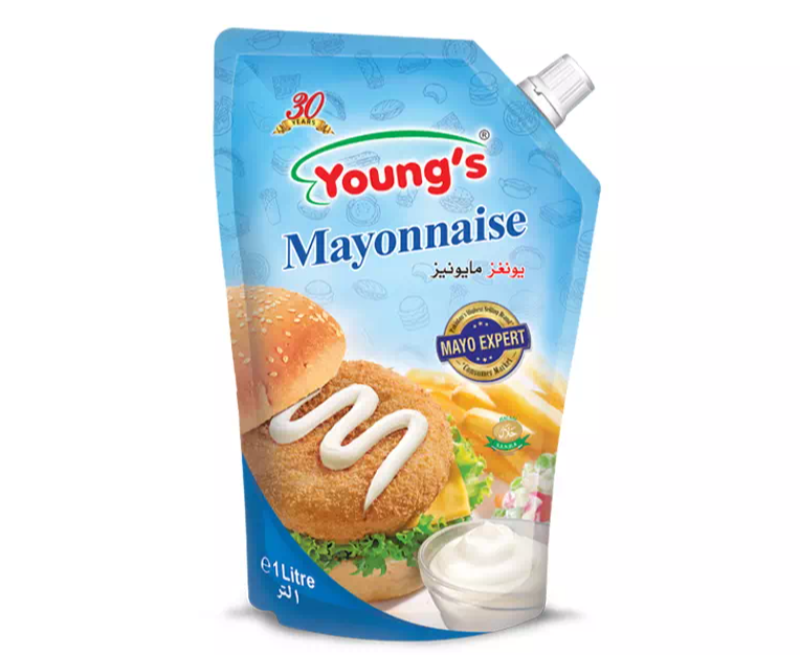 Youngs Mayonnaise 1 ltr pouch