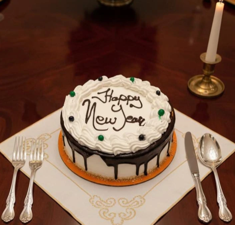 Happy New Year FC Cake 