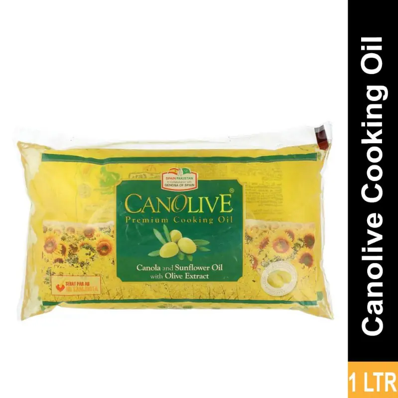 Canolive Oil 1 Ltr Pouch