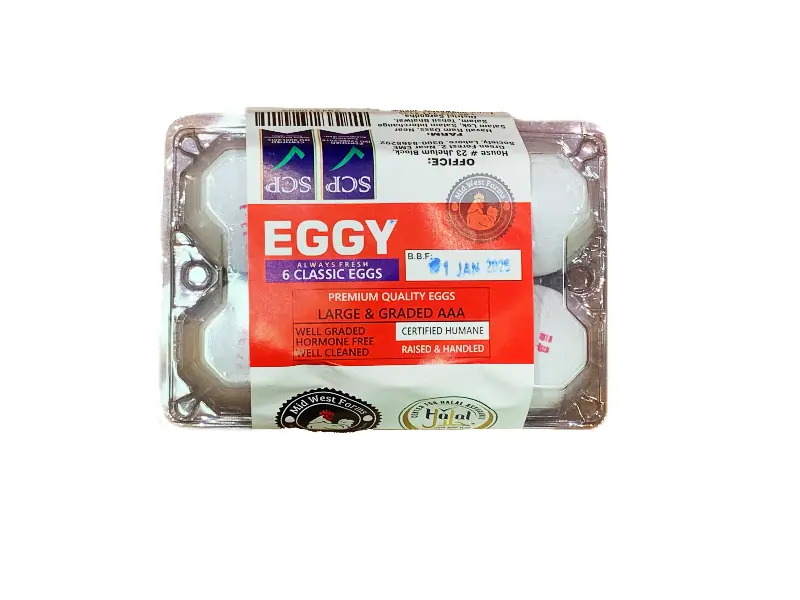 Mid West Classic Eggs 6 Pieces