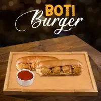 Chicken Boti Burger