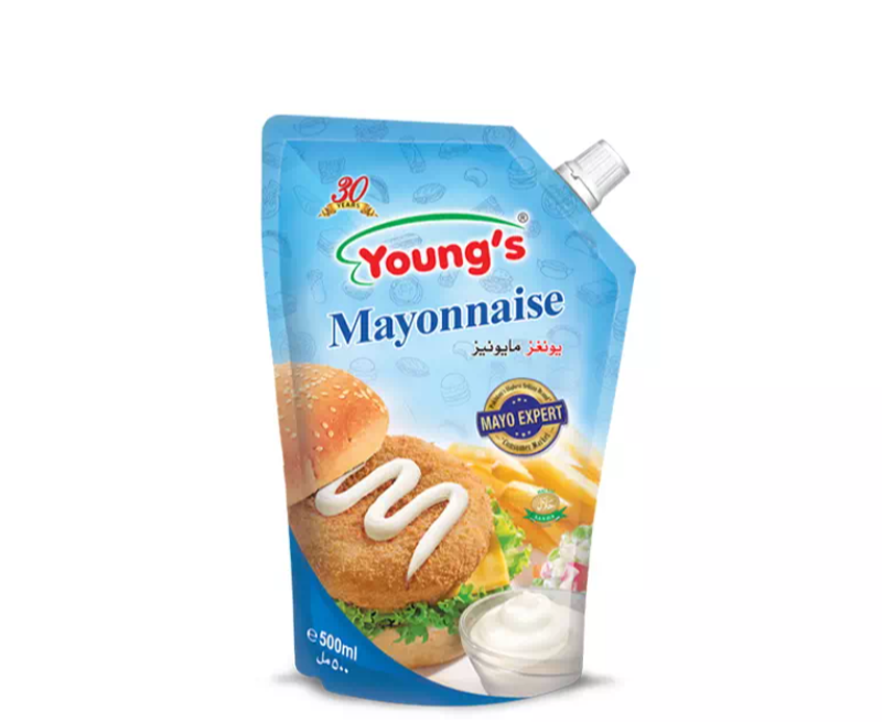 Youngs Mayonnaise 500ml Pouch