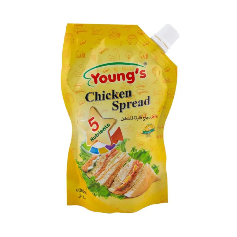Youngs Chicken Spread 200ml pouch