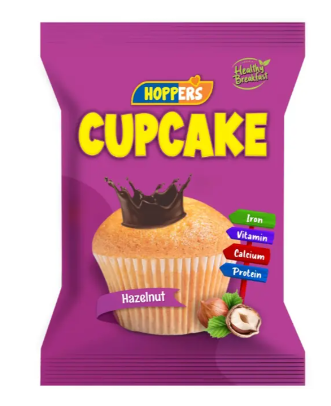 Hoppers Cup Cake Hazelnut 18gm