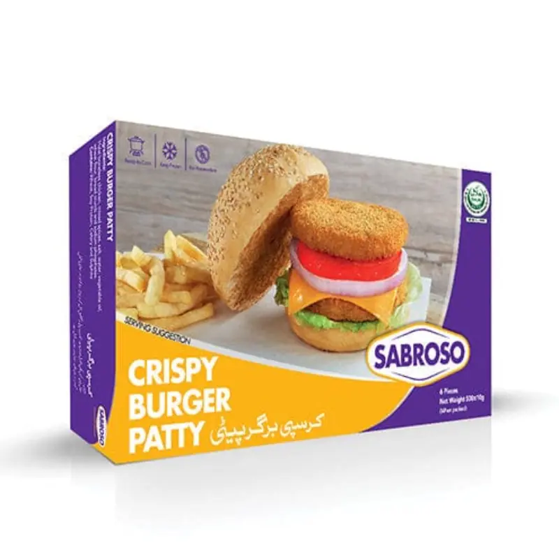 Sabroso Crispy Burger Patty 500g