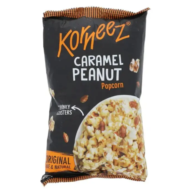 Korneez Carmel Peanut Popcorns
