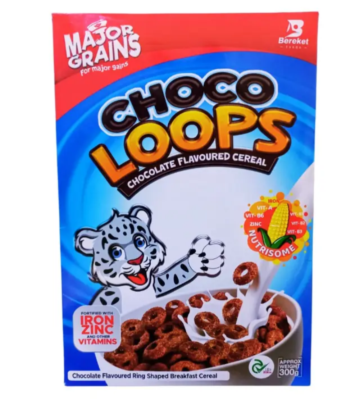 Major Grains Choco Loops 300gm
