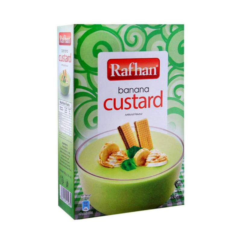 Rafhan Banana Custard 275 gm