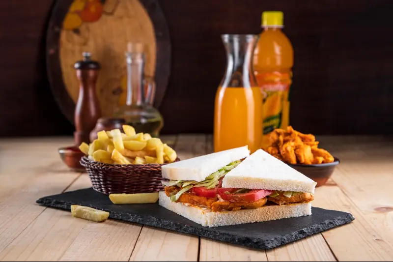 Live BBQ Sandwich
