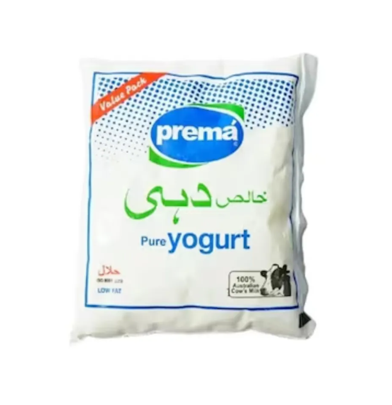 Prema 500g Pure Yogurt