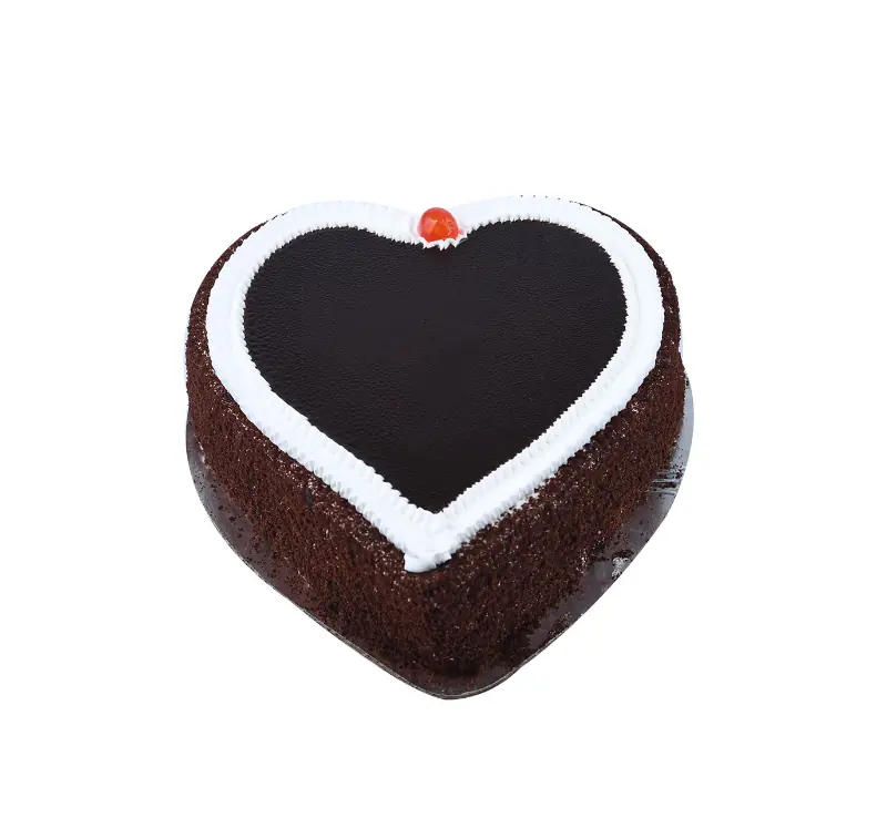 Classic Chocolate Heart Cake 1 Lbs