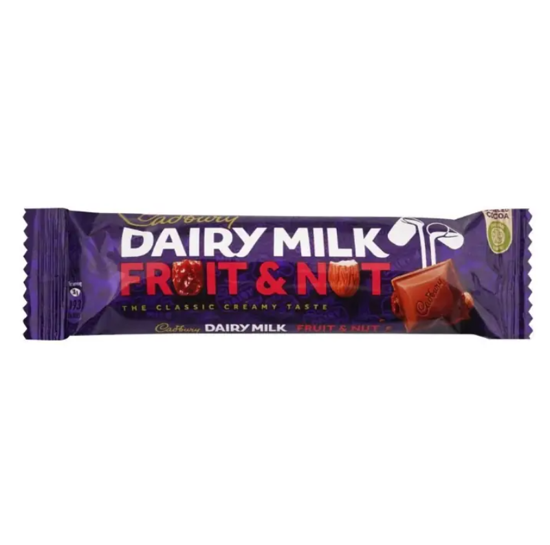 Cadbury Dairy Milk Fruit & Nut 38g
