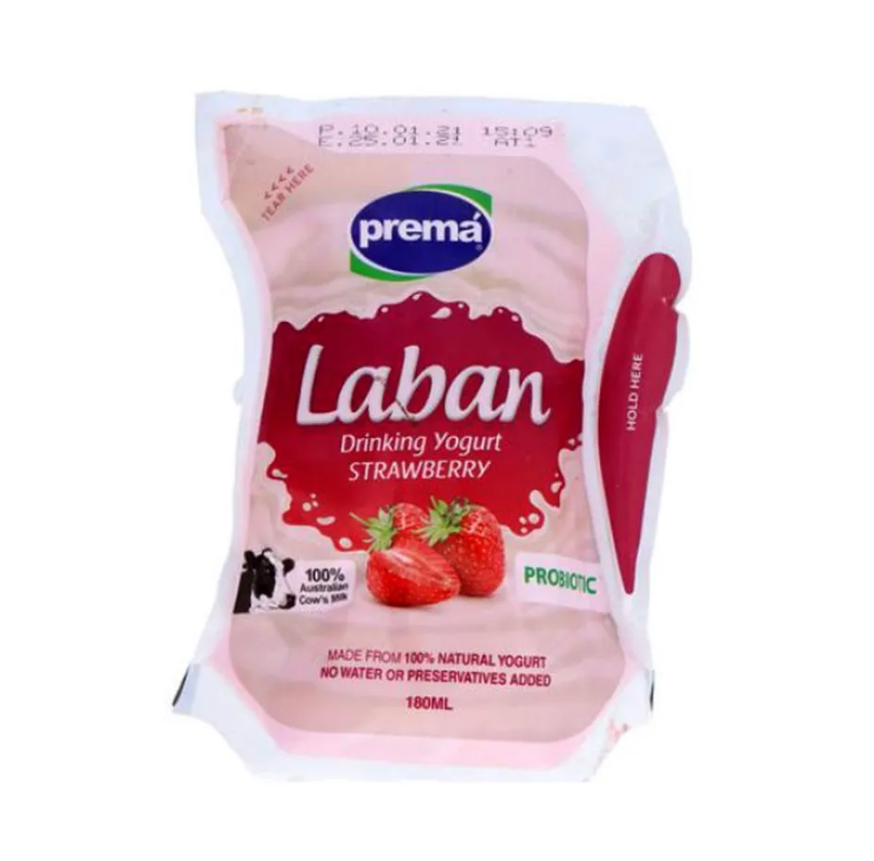 Prema 180ml Strawberry Laban