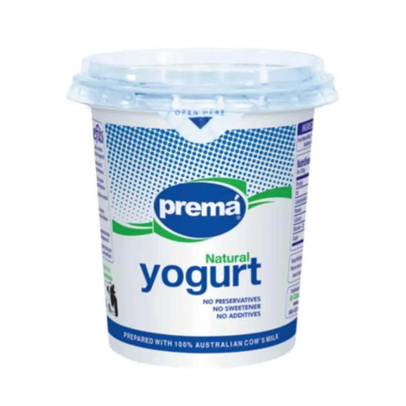 Prema 400g Natural Yogurt