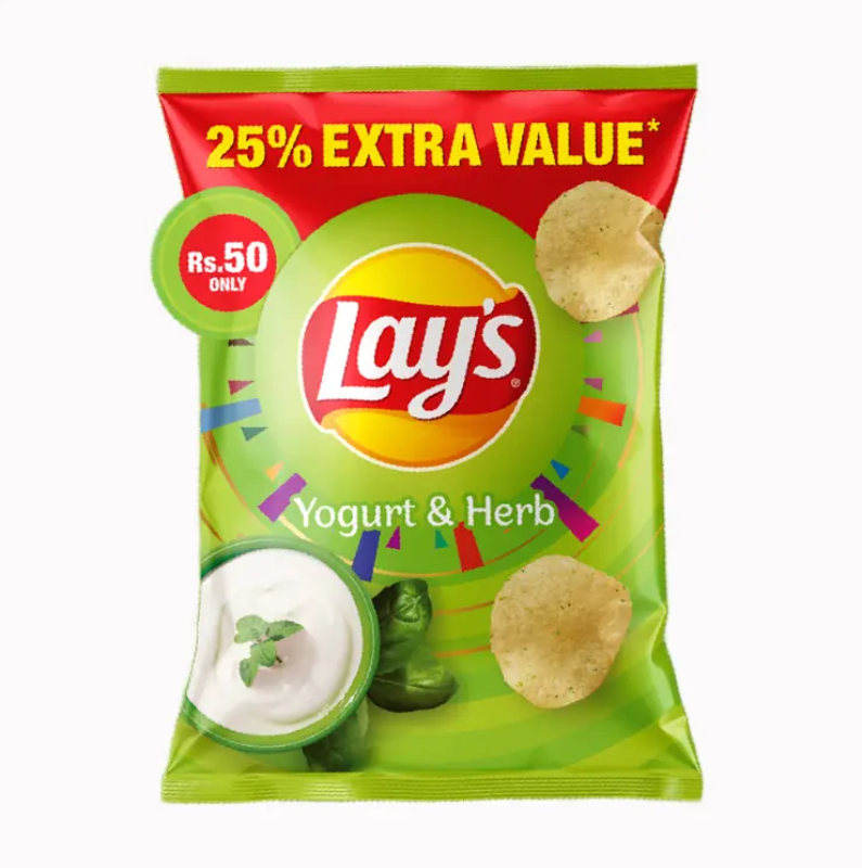 Lays Yogurt & Herb 34g Extra Promo
