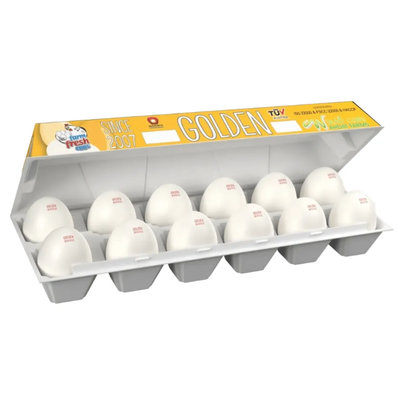 Farm Fresh Golden Eggs 12 Pieces 