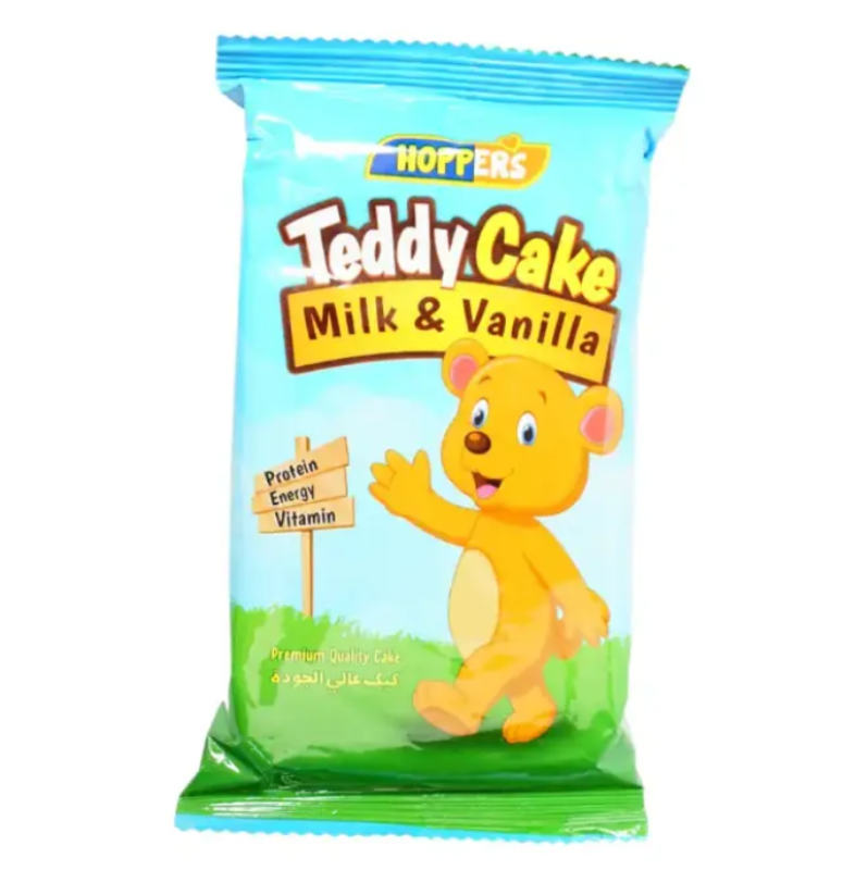Hoppers Teddy Cake Milk & Vanilla 25gm