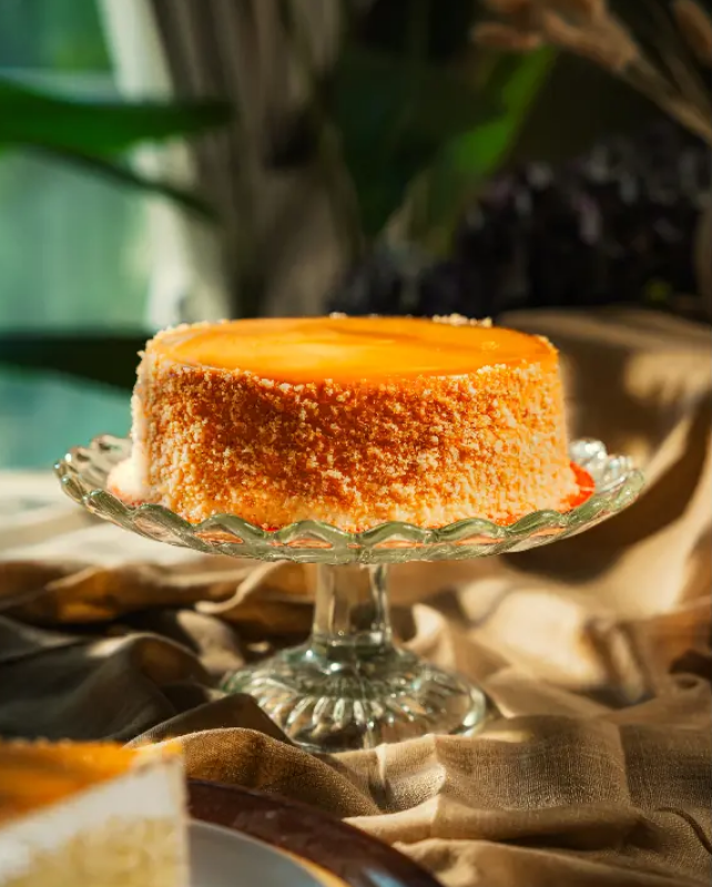 Three Milk Caramel Cake