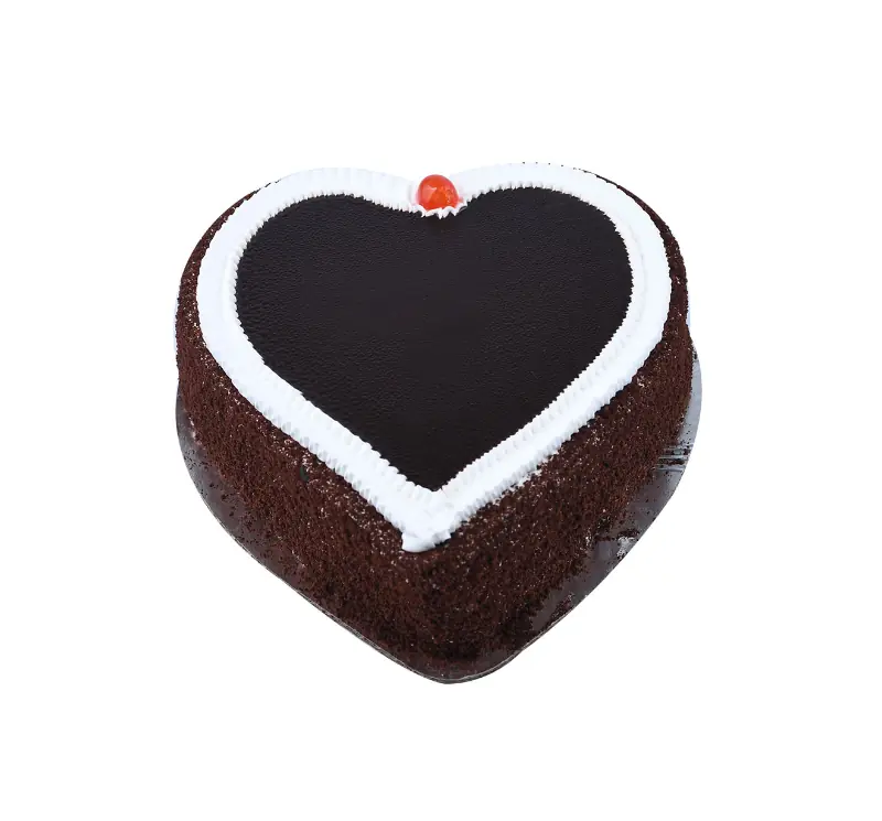 Classic Chocolate Heart Cake 2 Lbs