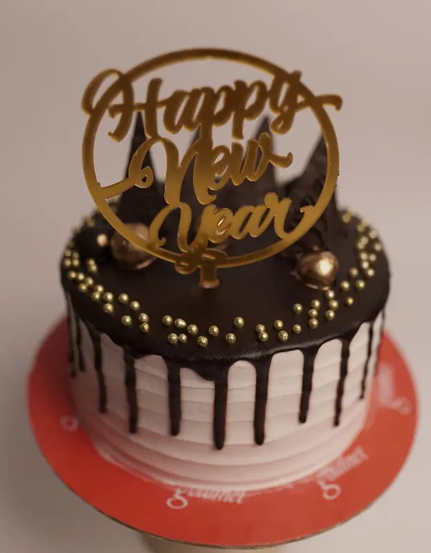 Happy New Year Cake 2 Lbs