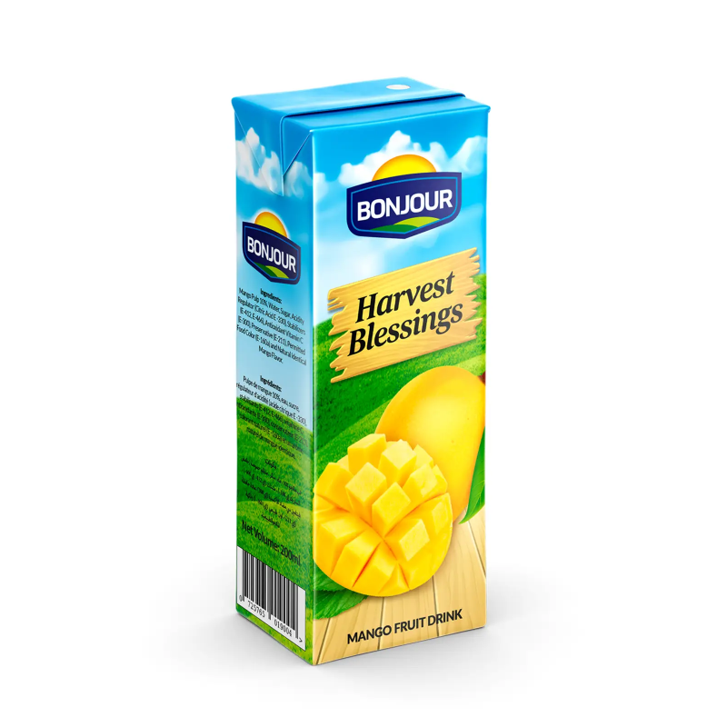 Bonjour Harvest Blessings Mango Juice 200ml